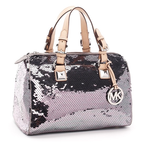 Michael Kors Handbags - Michael Kors Sequin Grayson
